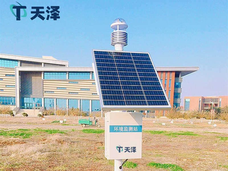 超聲波氣象站在北京交通大學威海校區完成安裝